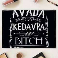 Avada Kedavra Bitch Harry Potter Cosmetic Bag (XXXL) from ArtsNow.com Back