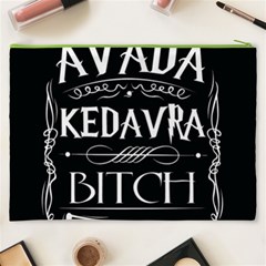 Avada Kedavra Bitch Harry Potter Cosmetic Bag (XXXL) from ArtsNow.com Back