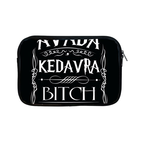 Avada Kedavra Bitch Harry Potter Apple iPad Mini Zipper Case from ArtsNow.com Front