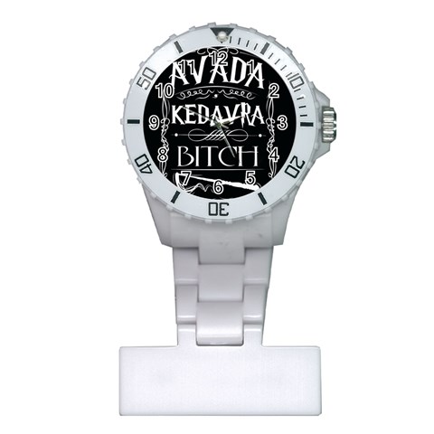 Avada Kedavra Bitch Harry Potter Plastic Nurses Watch from ArtsNow.com Front