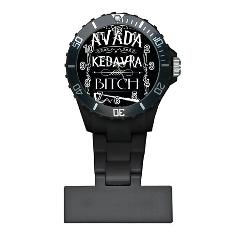 Avada Kedavra Bitch Harry Potter Plastic Nurses Watch from ArtsNow.com Front