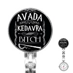 Avada Kedavra Bitch Harry Potter Stainless Steel Nurses Watch