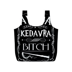 Avada Kedavra Bitch Harry Potter Full Print Recycle Bag (S) from ArtsNow.com Front