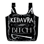 Avada Kedavra Bitch Harry Potter Full Print Recycle Bag (L)