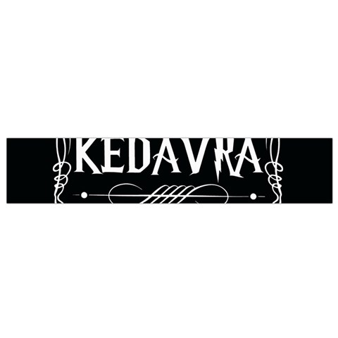Avada Kedavra Bitch Harry Potter Flano Scarf (Small) from ArtsNow.com Front