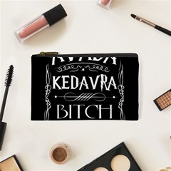 Avada Kedavra Bitch Harry Potter Cosmetic Bag (XS) from ArtsNow.com Front