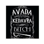 Avada Kedavra Bitch Harry Potter Small Satin Scarf (Square)