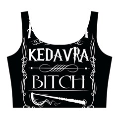 Avada Kedavra Bitch Harry Potter Midi Sleeveless Dress from ArtsNow.com Top Front