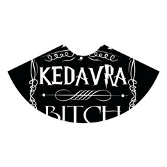 Avada Kedavra Bitch Harry Potter Midi Sleeveless Dress from ArtsNow.com Skirt Back