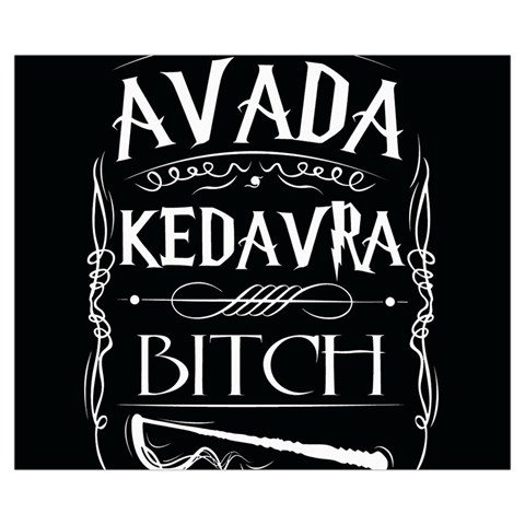 Avada Kedavra Bitch Harry Potter Medium Tote Bag from ArtsNow.com Front