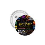 Book Collage Based On Harry Potter And The Philosopher s Stone 1.75  Button