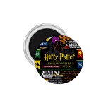 Book Collage Based On Harry Potter And The Philosopher s Stone 1.75  Magnet