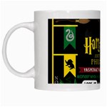 Book Collage Based On Harry Potter And The Philosopher s Stone White Mug