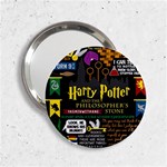 Book Collage Based On Harry Potter And The Philosopher s Stone 2.25  Handbag Mirror