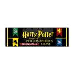 Book Collage Based On Harry Potter And The Philosopher s Stone Sticker Bumper (10 pack)