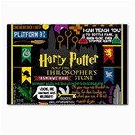 Book Collage Based On Harry Potter And The Philosopher s Stone Postcards 5  x 7  (Pkg of 10)