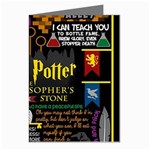 Book Collage Based On Harry Potter And The Philosopher s Stone Greeting Cards (Pkg of 8)