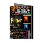 Book Collage Based On Harry Potter And The Philosopher s Stone Mini Greeting Cards (Pkg of 8)