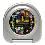 Book Collage Based On Harry Potter And The Philosopher s Stone Travel Alarm Clock