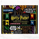 Book Collage Based On Harry Potter And The Philosopher s Stone Jigsaw Puzzle (Rectangular)