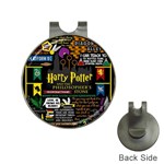 Book Collage Based On Harry Potter And The Philosopher s Stone Golf Ball Marker Hat Clip