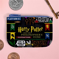Book Collage Based On Harry Potter And The Philosopher s Stone Mini Coin Purse from ArtsNow.com Front