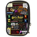 Book Collage Based On Harry Potter And The Philosopher s Stone Compact Camera Leather Case