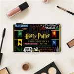 Book Collage Based On Harry Potter And The Philosopher s Stone Cosmetic Bag (Small)