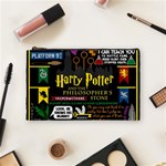 Book Collage Based On Harry Potter And The Philosopher s Stone Cosmetic Bag (Medium)