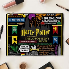 Book Collage Based On Harry Potter And The Philosopher s Stone Cosmetic Bag (XL) from ArtsNow.com Front