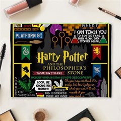 Book Collage Based On Harry Potter And The Philosopher s Stone Cosmetic Bag (XL) from ArtsNow.com Back