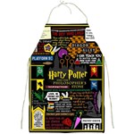 Book Collage Based On Harry Potter And The Philosopher s Stone Full Print Apron