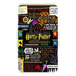 Book Collage Based On Harry Potter And The Philosopher s Stone Memory Card Reader (Rectangular)