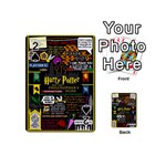 Book Collage Based On Harry Potter And The Philosopher s Stone Playing Cards 54 (Mini)