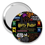 Book Collage Based On Harry Potter And The Philosopher s Stone 3  Handbag Mirror