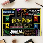 Book Collage Based On Harry Potter And The Philosopher s Stone Cosmetic Bag (XXL)