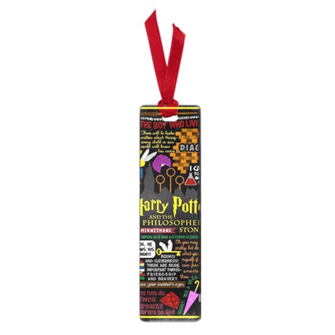 Book Collage Based On Harry Potter And The Philosopher s Stone Small Book Mark from ArtsNow.com Front