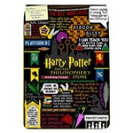 Book Collage Based On Harry Potter And The Philosopher s Stone Removable Flap Cover (L)