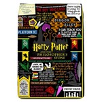 Book Collage Based On Harry Potter And The Philosopher s Stone Removable Flap Cover (S)