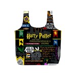 Book Collage Based On Harry Potter And The Philosopher s Stone Full Print Recycle Bag (S)