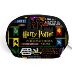Book Collage Based On Harry Potter And The Philosopher s Stone Accessory Pouch (Medium)