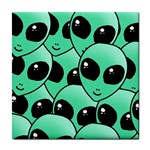 Alien Pattern Tile Coaster