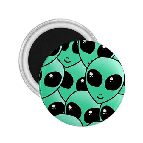 Alien Pattern 2.25  Magnet from ArtsNow.com Front
