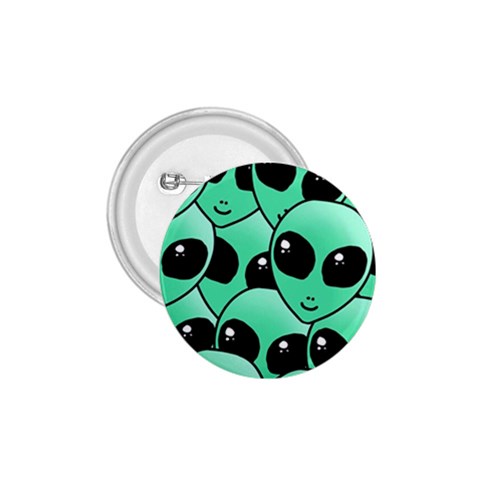 Alien Pattern 1.75  Button from ArtsNow.com Front