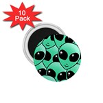 Alien Pattern 1.75  Magnet (10 pack) 