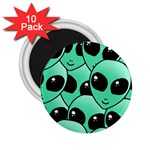 Alien Pattern 2.25  Magnet (10 pack)