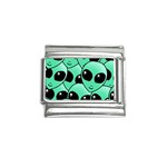 Alien Pattern Italian Charm (9mm)