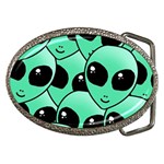 Alien Pattern Belt Buckle