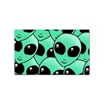 Alien Pattern Sticker (Rectangular)