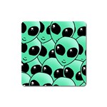 Alien Pattern Magnet (Square)